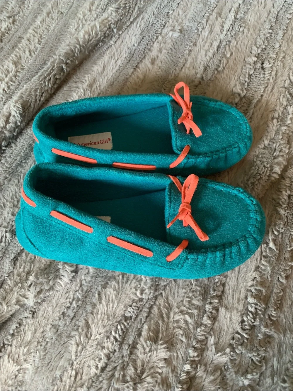 American Girl Tenney Grant Moccasin Loafers/Slippers, size small